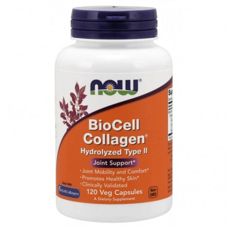 Now Foods BioCell Colagen Hydrolizat Tip II 120 Capsule