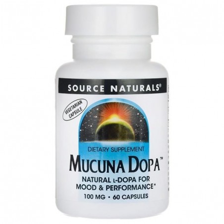 Source Naturals Mucuna L-Dopa 100 mg 60 Capsule