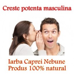 Iarba Caprei Nebune, 60 Capsule- Creste libidoul si functia sexuala, creste performantele sexuale Beneficii Iarba Caprei Nebune,