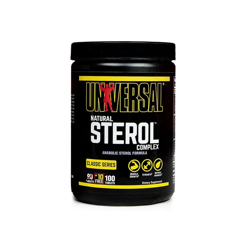 Sterol Natural, 90+10 pastile, Creste natural nivelul de Tes-tosteron, creste masa musculara, dezvolta densitatea musculara Bene