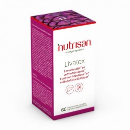 Nutrisan Livatox 60 Capsule Amestec extins de extracte de plante, vitamine, minerale și alte substanțe care sunt selectate indiv