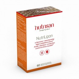 Nutrisan NutriLipon (R-Alpha Lipoic Acid) 60 Capsule Beneficii Acid Alfa-Lipoic: antioxidant, regleaza hipertensiunea arterială,