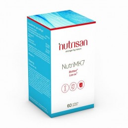 NutriMK7 (Vitamina K2, D3, Omega 3) 60 Caps, Benefica in ameliorarea bolilor de inima, intareste oasele, minimizeaza osteoporoza