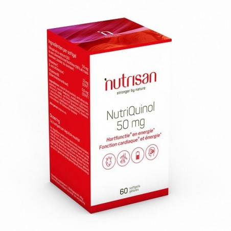 Nutrisan NutriQuinol (Coenzima Ubiquinol Q10) 50 mg 60 Capsule