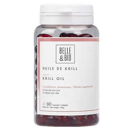 Belle&Bio Ulei de krill 90 Capsule, pentru colesterol rau