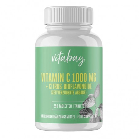 Vitabay Vitamina C 1000 mg   Bioflavonoide 250 Tablete, eliberare prelungita