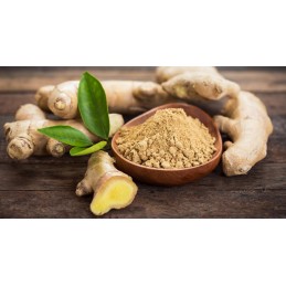 Ghimbir Organic (Ginger Bio) 180 Caps, Reduce balonarea abdominală, stimulează digestia, mențineți tonusul mușchilor intestinali