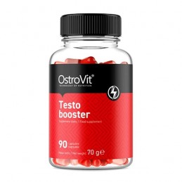 Testo Booster, 90 Capsule- Performante sexuale, libidou, impotenta, afrodisiac Beneficii OstroVit Testo Booster: supliment alime