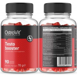 Testo Booster, 90 Capsule- Performante sexuale, libidou, impotenta, afrodisiac Beneficii OstroVit Testo Booster: supliment alime