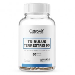 Supliment alimentar Tribulus Terrestris 90% Saponine 1000 mg 60 Capsule, Ostrovit Beneficii Tribulus: creste in mod natural nive