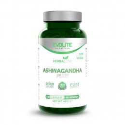 Evolite Ashwagandha PLUS 100 Capsule Beneficii Ashwagandha: planta medicinala antica, reduce nivelul de zahar din sange, reduce 