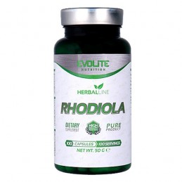 Evolite Extract Rhodiola Rosea 400 mg 100 Capsule Beneficii Rhodiola: excelent in ameliorarea disfunctiei sexuale masculine, cre