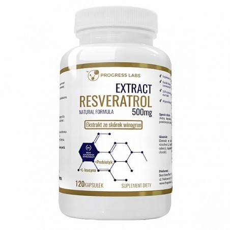 Progress Labs Extract Resveratrol 120 Capsule