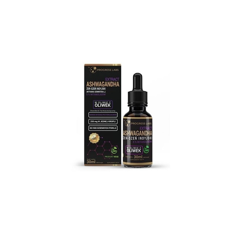 Progress Labs Ashwagandha radacina lichida picaturi 30ml Beneficii Ashwagandha: planta medicinala antica, reduce nivelul de zahă