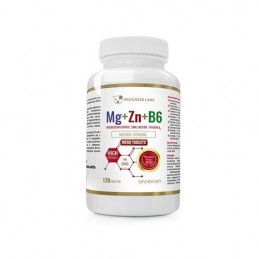 Progress Labs Mg+Zn+Vit B6 120 Tablete (Magneziu + Zinc + Vitamina B6) Beneficii Magneziu, Zinc, Vitamina B6: crește tes-tostero