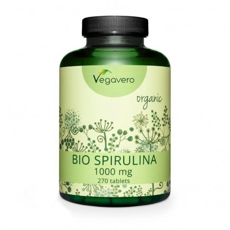 Vegavero Spirulina Organic 1000 mg 270 Capsule