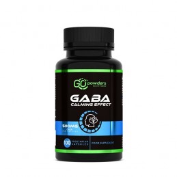 Gaba Calming Effect, 500 mg 100 Capsule, Pentru somn linistit, reduce stresul și anxietatea, creste hormonul de creștere uman Be