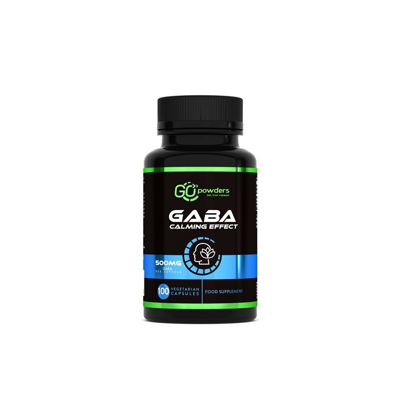 Gaba Calming Effect, 500 mg 100 Capsule, Pentru somn linistit, reduce stresul și anxietatea, creste hormonul de creștere uman Be