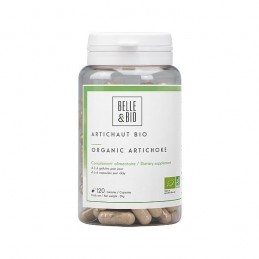 Belle&Bio Anghinare Bio, Artichoke Bio 120 Capsule Beneficii Anghinare: imbuntateste sanatatea inimii, regleaza tensiunea arteri