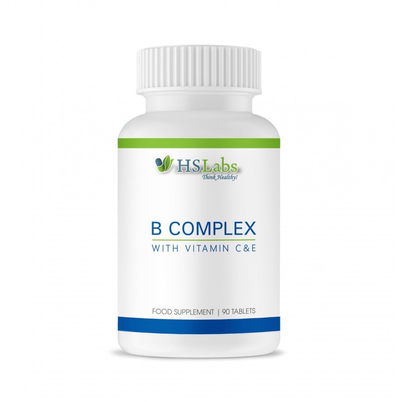 Vitamin B Complex 90 Tablete, Susține funcția cardiovasculară și producția de energie, întăresc imunitatea B complex beneficii: 