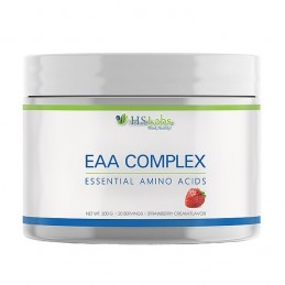 HS Labs EAA Complex 200 grame Beneficii EAA Complex: stimuleaza cresterea masei musculare, formula imbogatita cu arginina, gluta