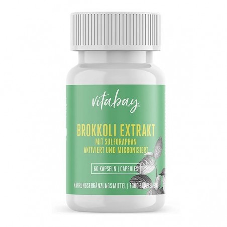 Vitabay Extract de broccoli cu sulforafan - 60 capsule Vegan