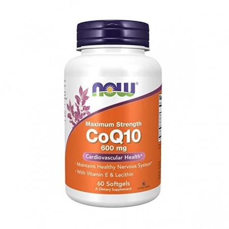 Now Foods Coenzima Q10 Super Forte 600mg 60 Capsule