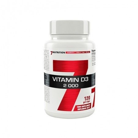 7 Nutrition Vitamina D3 2000 - 120 Capsule