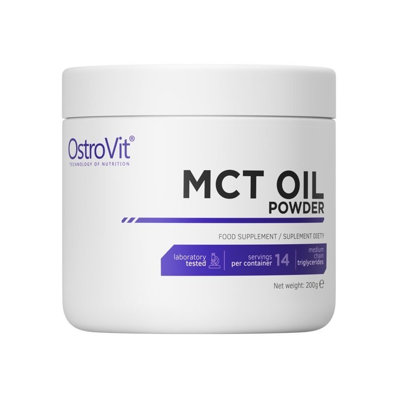 MCT Oil pulbere, 200 gr- Ajuta la slabit si arderea garsimilor, ajuta in cazul de dietă ketogenică, sursa instantanee de energie