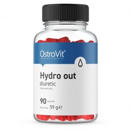 OstroVit Hydro Out Diuretic 90 Capsule Faciliteaza evacuarea excesului de apa din organism, Imbunatateste definirea muschilor si