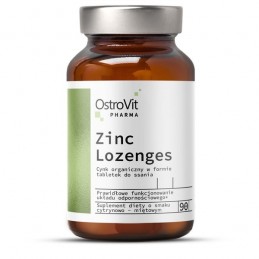 Zinc, Comprimate masticabile 90 Pastile- Mentinerea unui echilibru acid-baza adecvat, mentinerea metabolismului carbohidratilor 