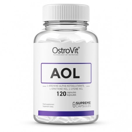 OstroVit AOL (L-Arginine, L-Ornitină, L-Lizină) 120 Capsule