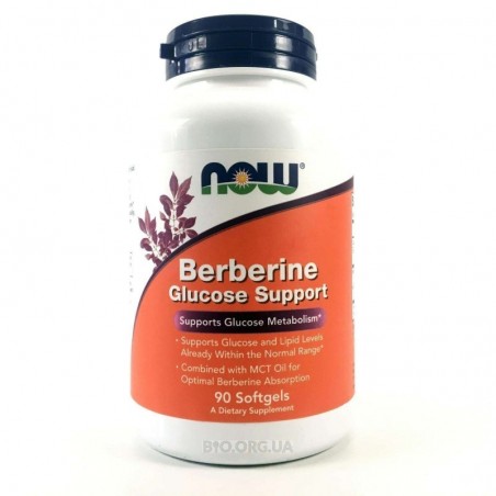 Now Foods Berberine Glucose Support - 90 Capsule