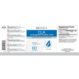 CLA (Acid Linoleic Conjugat) 1000mg, 60 Capsule (accelerează pierderea de grăsime, ajuta la pierderea in greutate) Beneficii CLA