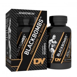 Dorian Yates Black Bombs - 60 Tablete Beneficii Black Bombs: 800 mg Berberina si Capsicum pentru o putere de ardere maxima, 100µ