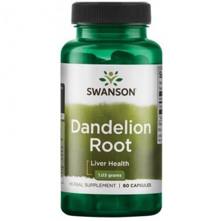 Swanson Dandelion Root (Papadie) 515 mg - 60 Capsule