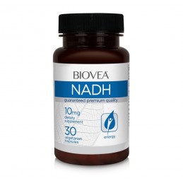 NADH- 10mg 30 capsule-esențial pentru producerea de energie Beneficii NADH: este esențial pentru producerea de energie, eficacit