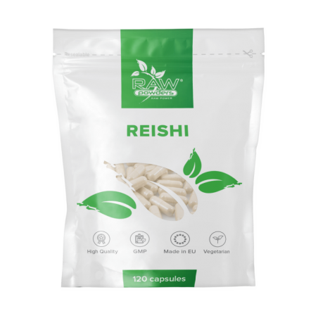 Raw Powders Reishi 700mg 120 Capsule