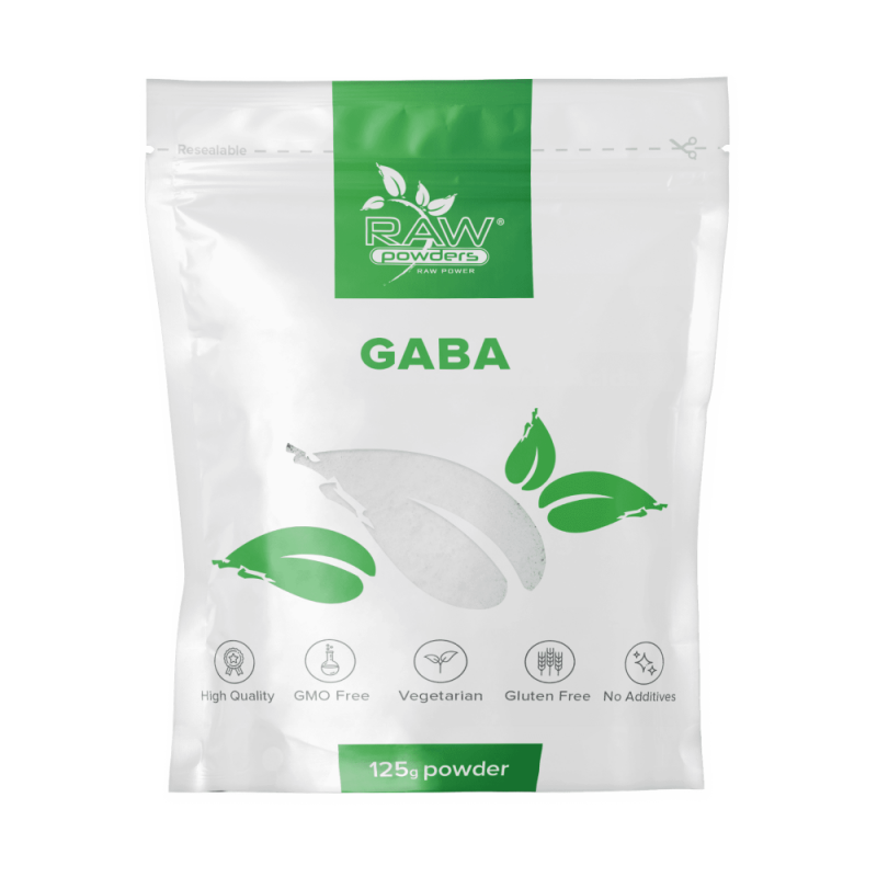 GABA pudra 125 grame (promoveaza relaxarea, sustine un somn linistit si odihnitor, imbunatateste recuperarea) Beneficii GABA pul