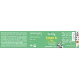 Vitabay Vitamina K2 MK-7 200 mcg - 120 Tablete vegane Beneficiile Vitamine K2 si proprietățile suplimentului alimentar: formula 