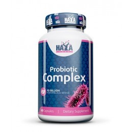 Haya Labs 10 Billion Acidophilus & Bifidus Probiotic Complex 60 Capsule HAYA LABS 10 Billion Acidophilus &amp; Bifidus Probiotic