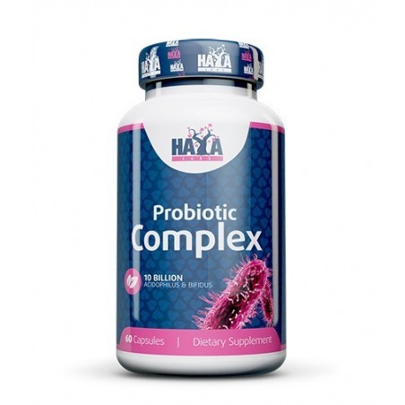 Haya Labs 10 Billion Acidophilus & Bifidus Probiotic Complex 60 Capsule