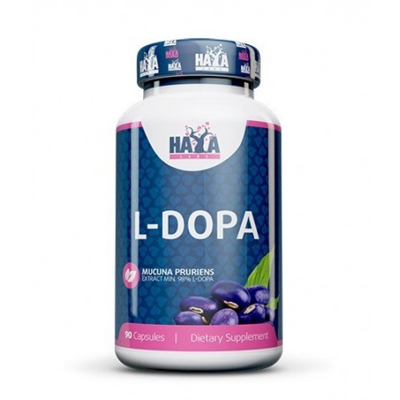 Haya Labs L-DOPA Mucuna Pruriens Extract 90 Capsule (Supliment Parkinson, libidou)