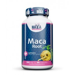 Haya Labs Maca 500mg 60 Capsule (Benefic pentru femei si barbati afrodisiac) Beneficii Maca: tonic sexual pentru femei si barbat