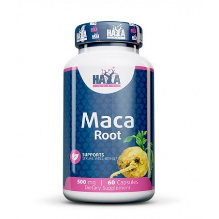 Haya Labs Maca 500mg 60 Capsule (Benefic pentru femei si barbati afrodisiac)