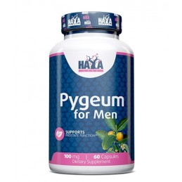 Haya Labs Pygeum extract pentru barbati 100mg 60 Capsule Beneficii Pygeum: reducerea edemului prostatei, reduce colesterolul, aj