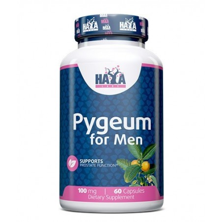 Haya Labs Pygeum extract pentru barbati 100mg 60 Capsule