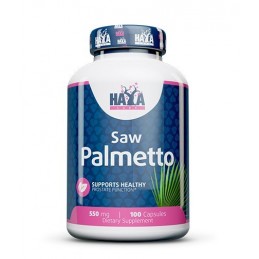 Haya Labs Saw Palmetto 550mg 100 Capsule (pentru prostata marita) Beneficii Saw Palmetto: amelioreaza hiperplazia benignă de pro