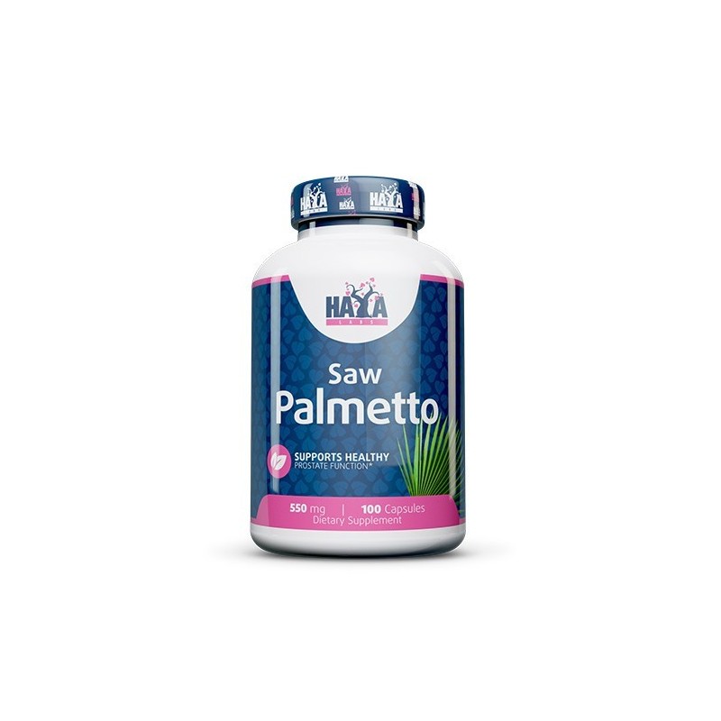 Haya Labs Saw Palmetto 550mg 100 Capsule (pentru prostata marita) Beneficii Saw Palmetto: amelioreaza hiperplazia benignă de pro