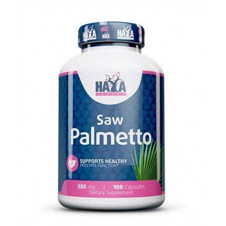 Haya Labs Saw Palmetto 550mg 100 Capsule (pentru prostata marita)